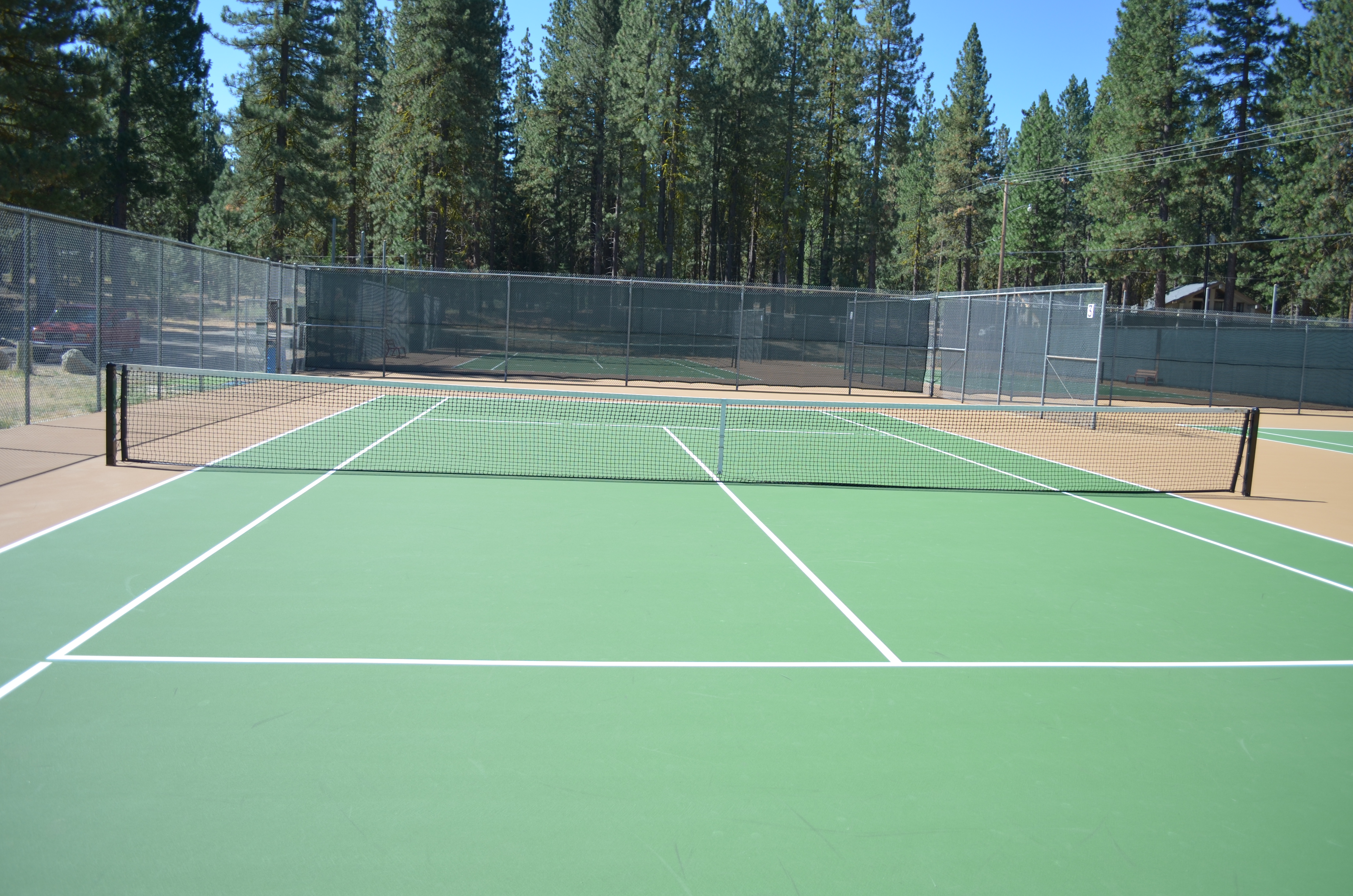 Graeagle Tennis Courts Revitalized Graeagle News